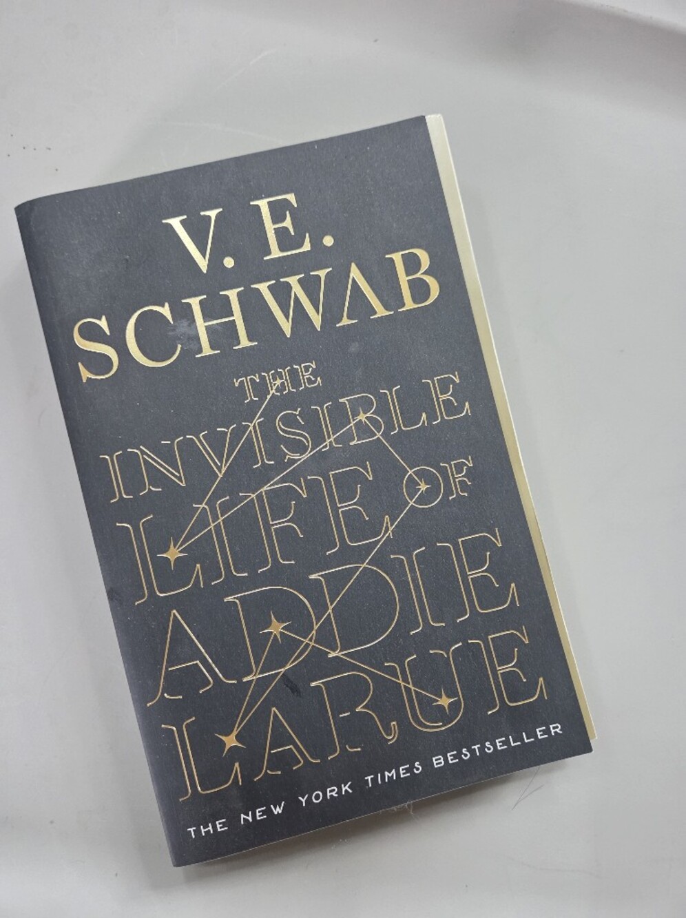 The Invisible Life of Addie LaRue by VE Schwab. GREAT READ!